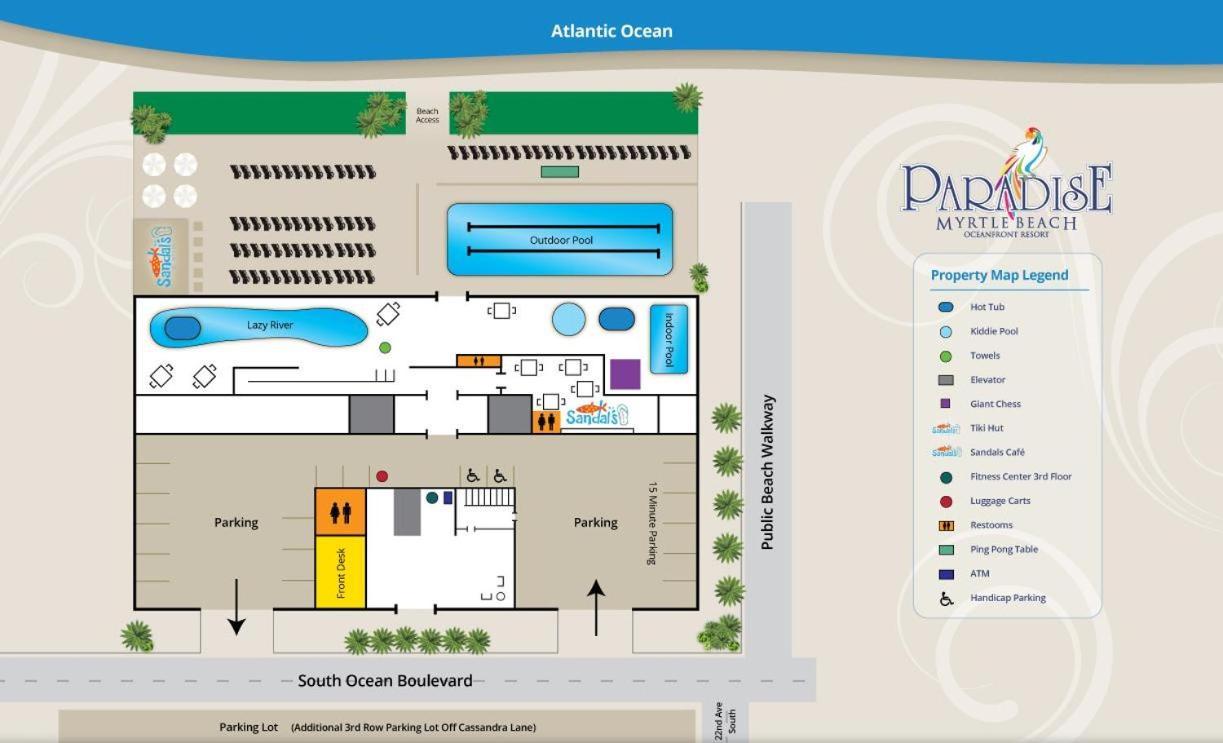 Paradise Resort Unit 1407 Μιρτλ Μπιτς Εξωτερικό φωτογραφία